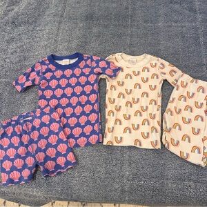 Hanna Andersson size 6-7 Pajama Set